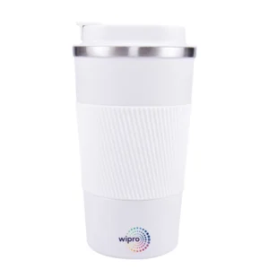 Stainless Steel Travel Mug with Silicon Grip